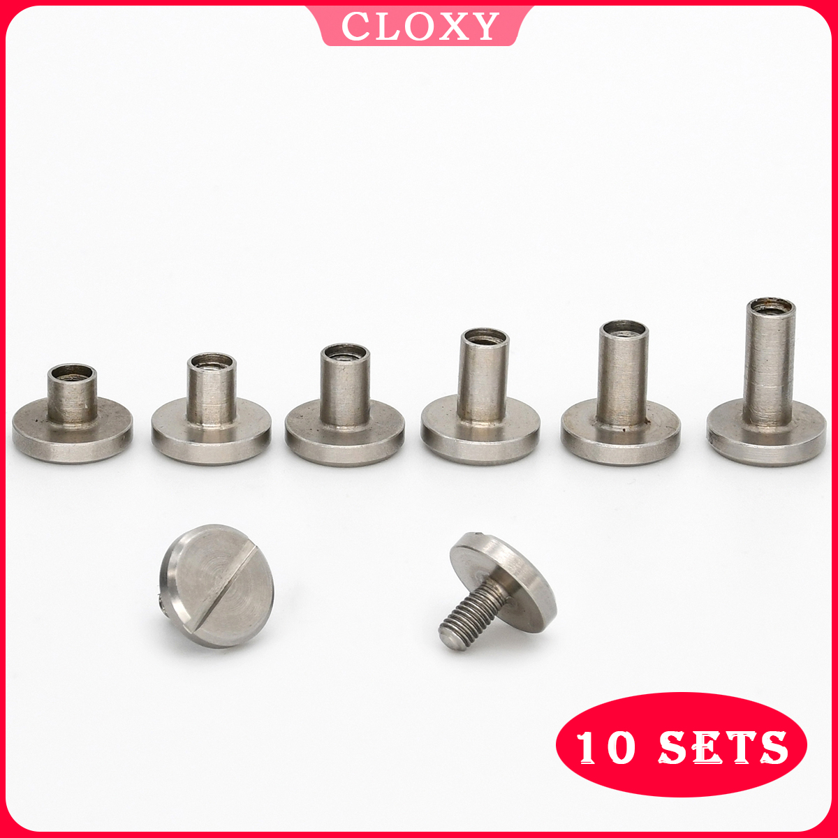 Body Jewelry Chicago - 10sets Stainless Steel Binding Chicago Screws
