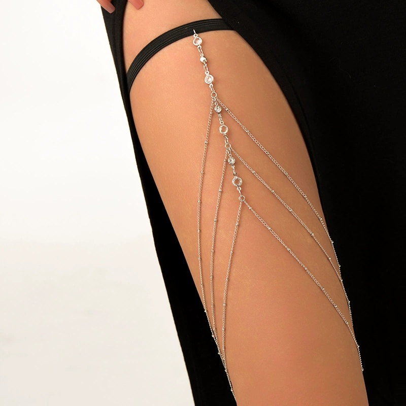 Body Jewelry In Bulk - 2025 New Women Bohemian Thigh Chain