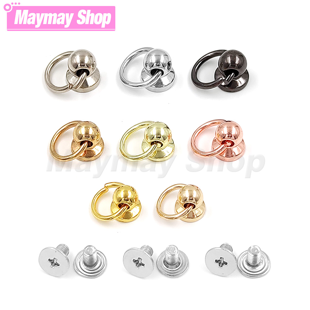 Body Jewelry Chicago - 20set 7/8/10mm Metal Chicago Screw Rivet
