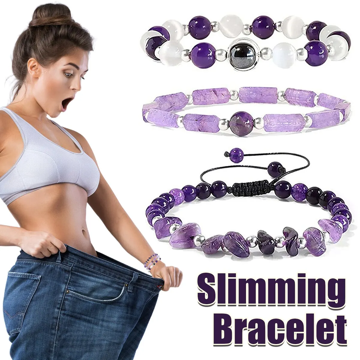 3pcs/Set Body-Purifying Amethy - Body Jewelry Changing Kit review and price