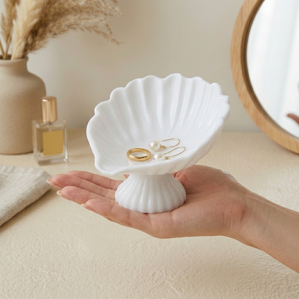 Seashell Jewelry Dish Trinket  - Body Jewelry Beach review and price