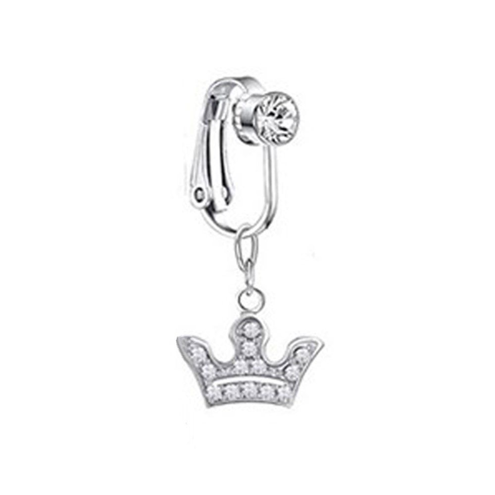Accessories Clip On Earrings C - Body Jewelry Belly Button Rings review and price