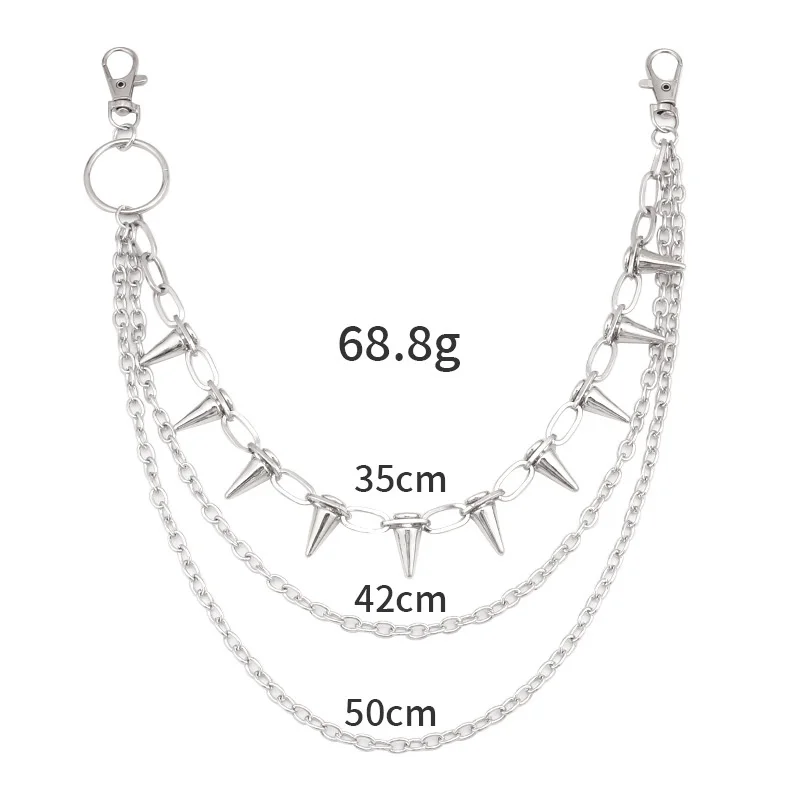 Unisex Hip Hop Punk Rock Metal - Body Jewelry Waist review and price