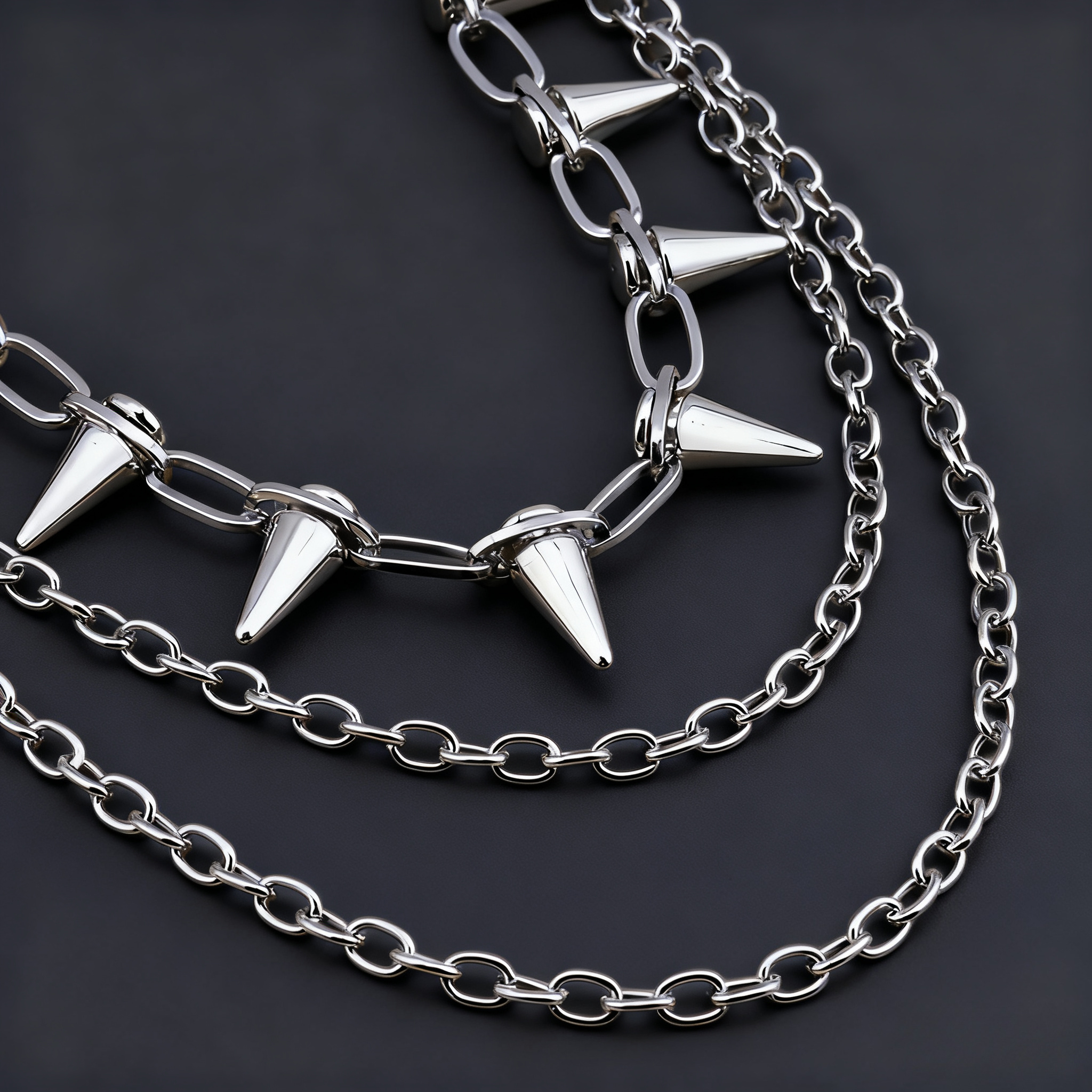 Unisex Hip Hop Punk Rock Metal - Body Jewelry Waist review and price