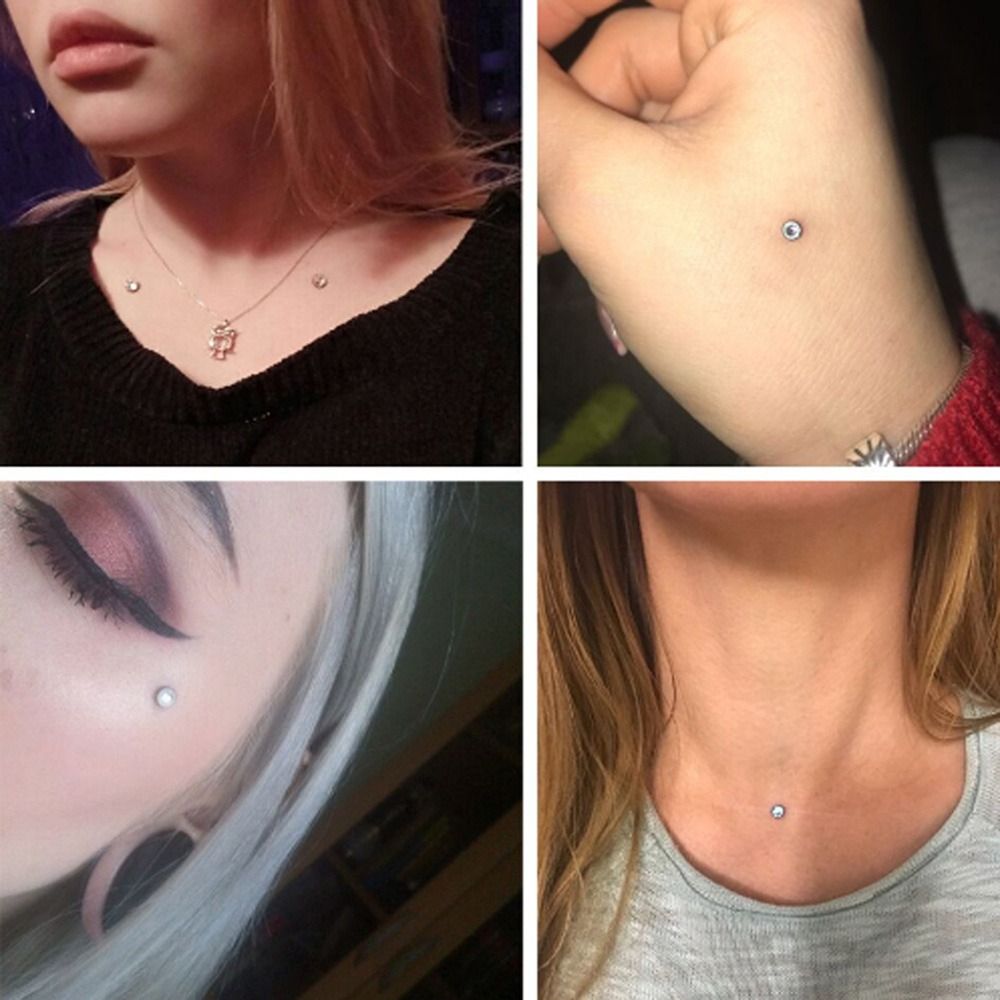 Micro Stainless Steel Body Pie - Body Jewelry Ear Piercing review and price
