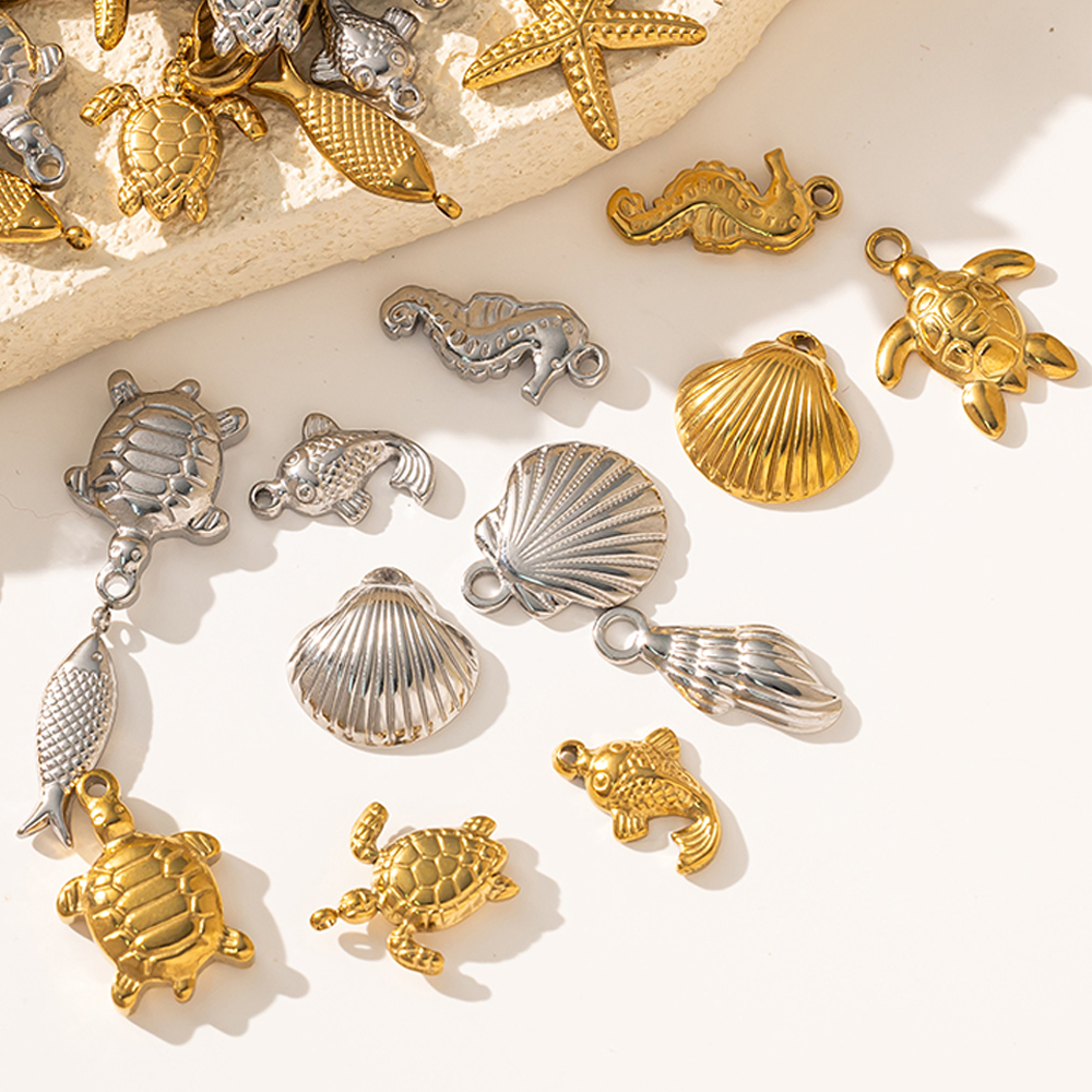 10pcs Stainless Steel Summer B - Body Jewelry Beach review and price