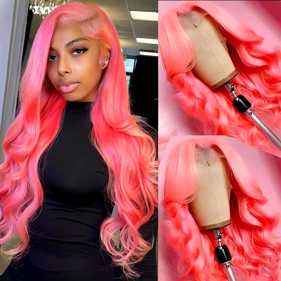 13x4 Body Wave Light Pink Lace - Body Jewelry Underwear review and price