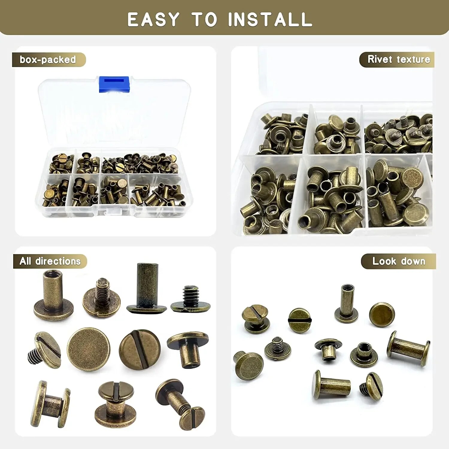 90Sets Chicago Screws Kit, 6 S - Body Jewelry Chicago review and price