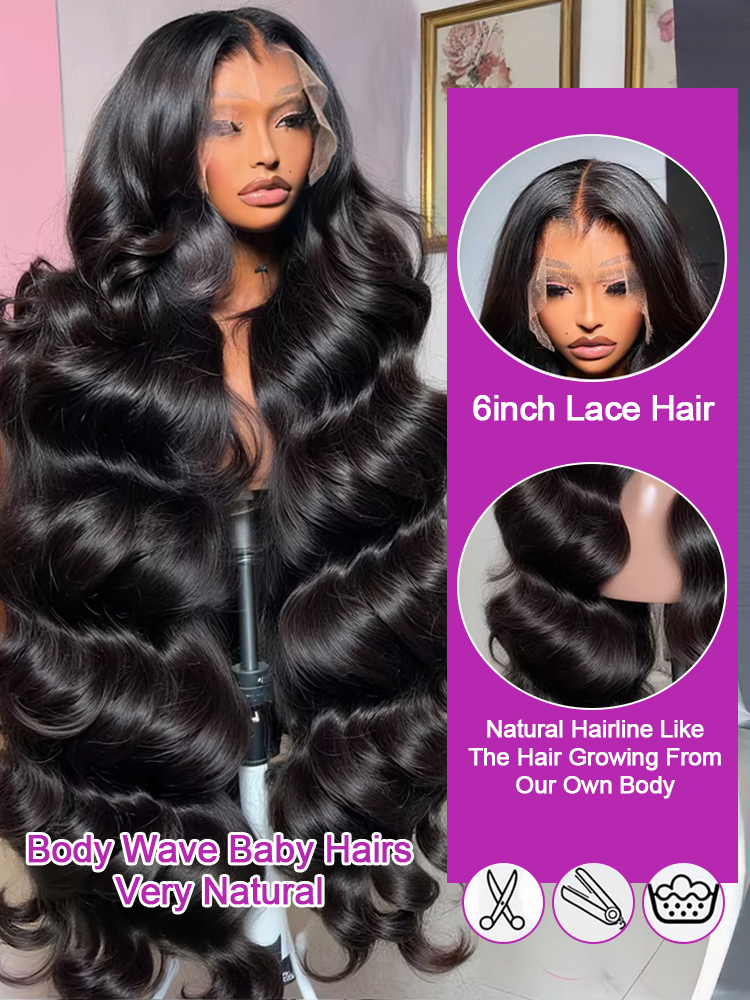 300% 13x6 Body Wave HD Lace Fr - Body Jewelry Underwear review and price