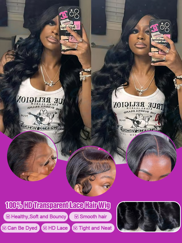 300% 13x6 Body Wave HD Lace Fr - Body Jewelry Underwear review and price