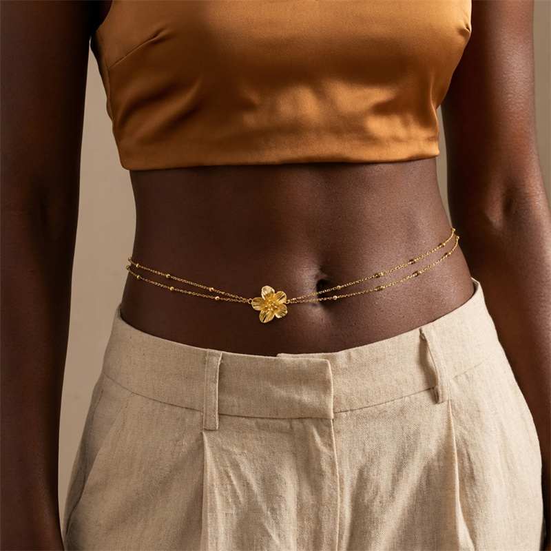 Boho Exquisite Metal Flower Bu - Body Jewelry In Bulk review and price