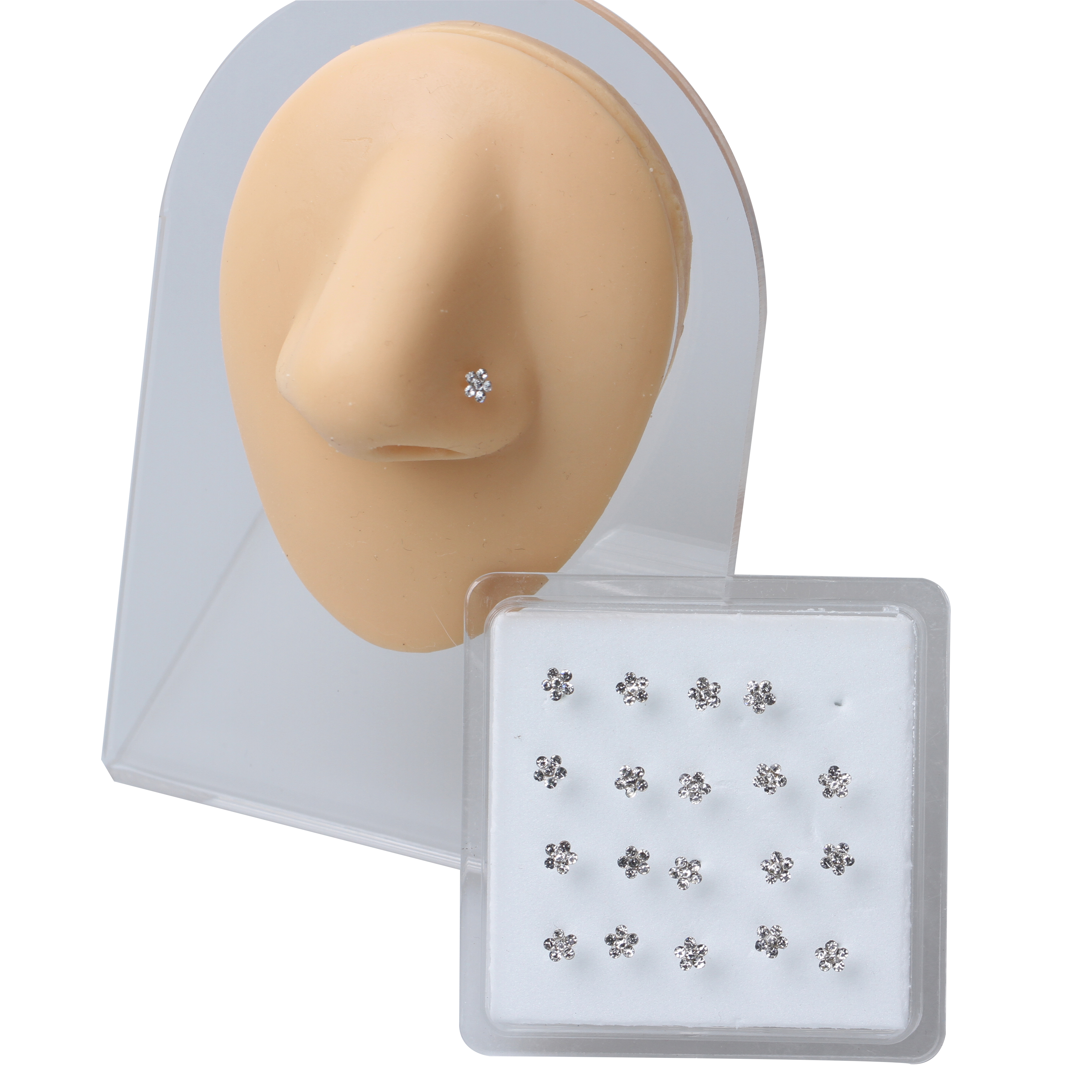 20Pcs Stainless Steel Nose Stu - Body Jewelry Ear Piercing review and price