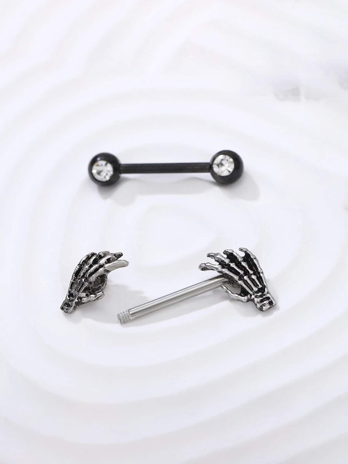 2pcs Stainless Steel 14G Black - Body Jewelry Changing Kit review and price