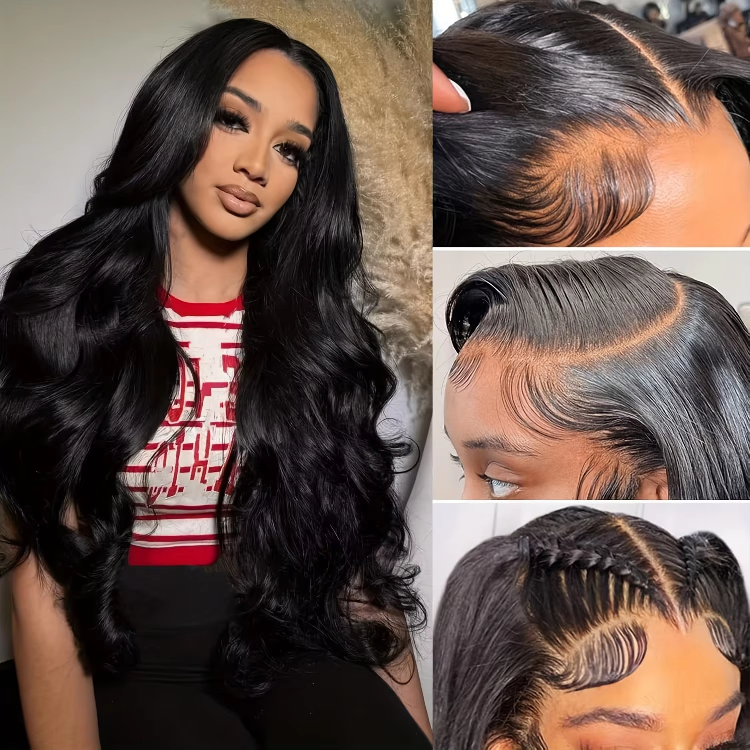 13x6 Body Wave Lace frontal Wi - Body Jewelry Underwear review and price