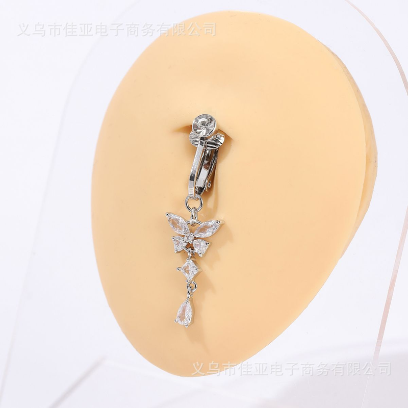 EVISPOL Clip On Belly Button R - Body Jewelry Belly Button Rings review and price