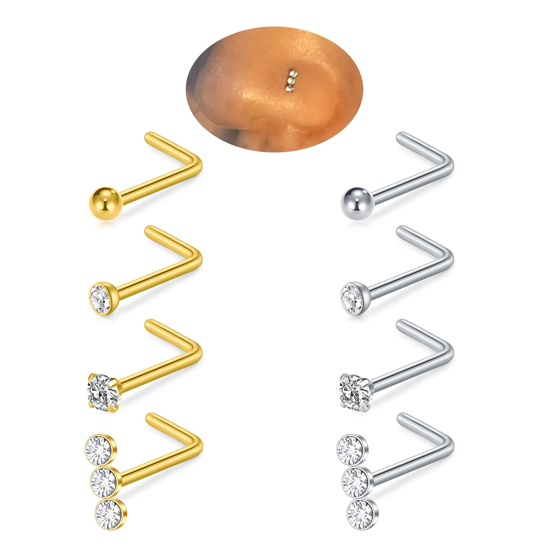 8pcs/Set 20G Surgical Stainles - Body Jewelry Changing Kit review and price