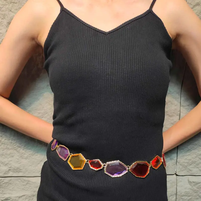 Best Lady Colorful Synthetic G - Body Jewelry Necklace review and price