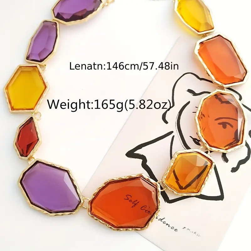 Best Lady Colorful Synthetic G - Body Jewelry Necklace review and price