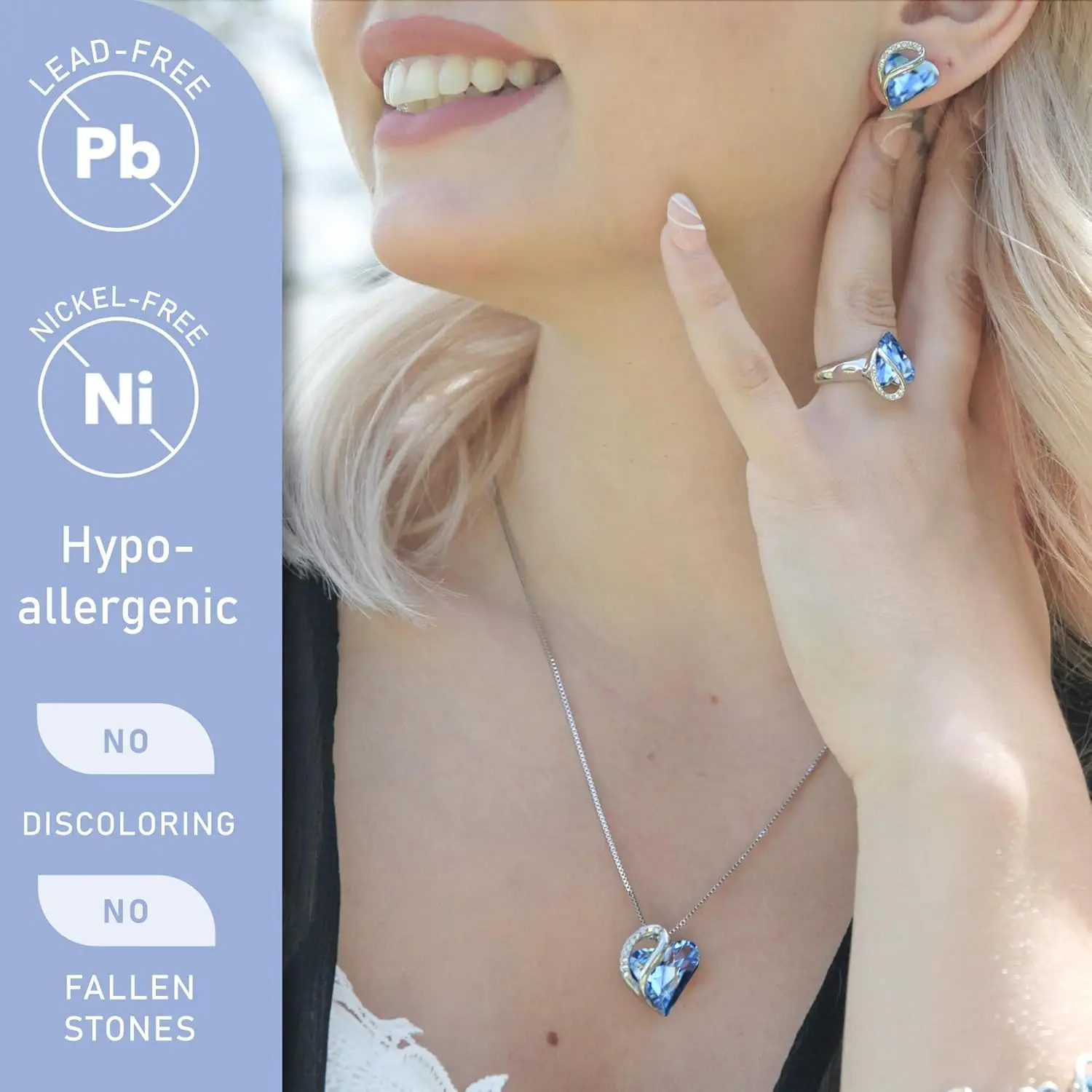 Gifts for Mom, Infinity Heart  - Body Jewelry Necklace review and price