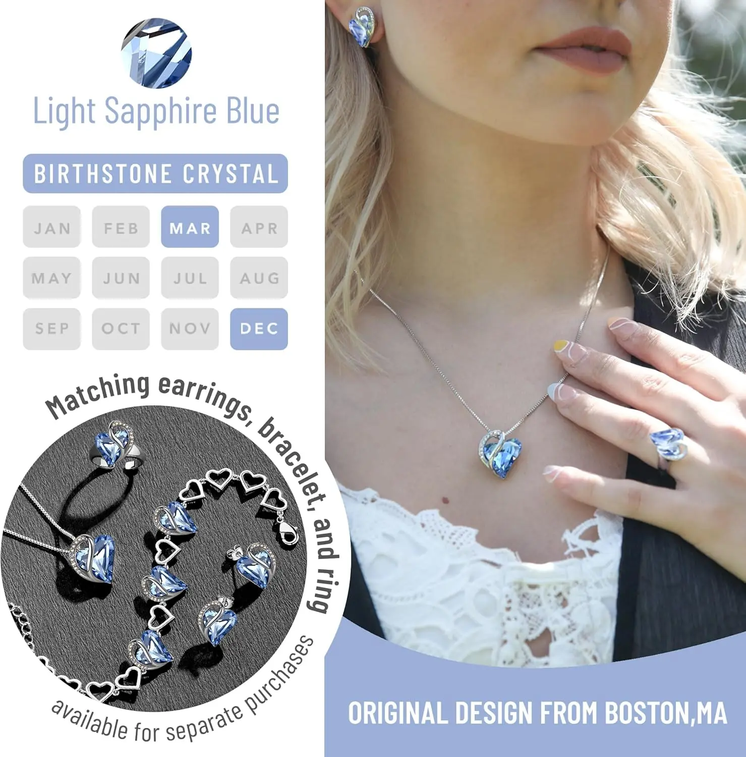 Gifts for Mom, Infinity Heart  - Body Jewelry Necklace review and price