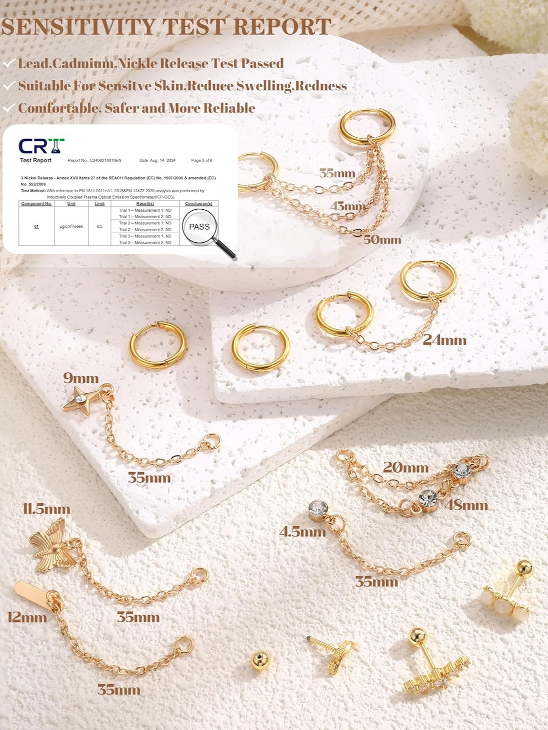 Bobisty 20G Cartilage Earrings - Body Jewelry Changing Kit review and price