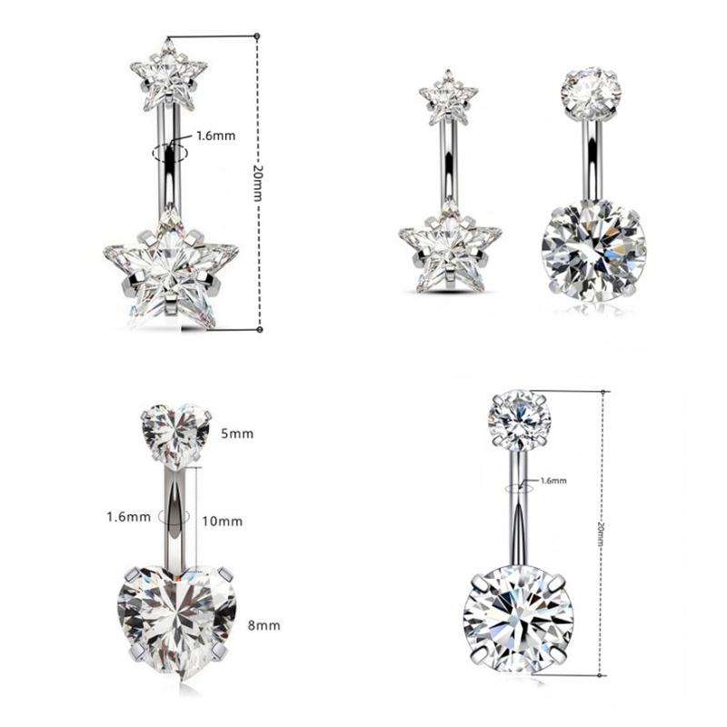 1Pc Sexy Belly Navel Piercing  - Body Jewelry Belly Button Rings review and price