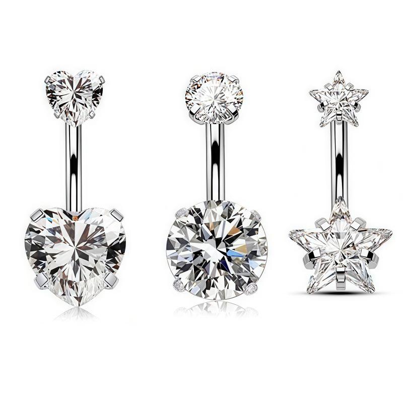 1Pc Sexy Belly Navel Piercing  - Body Jewelry Belly Button Rings review and price
