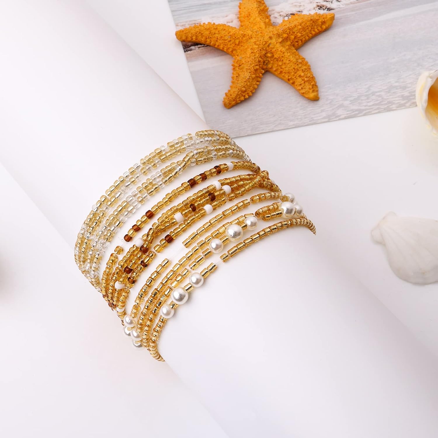 Waist Beads for Women Belly Be - Body Jewelry Waist review and price