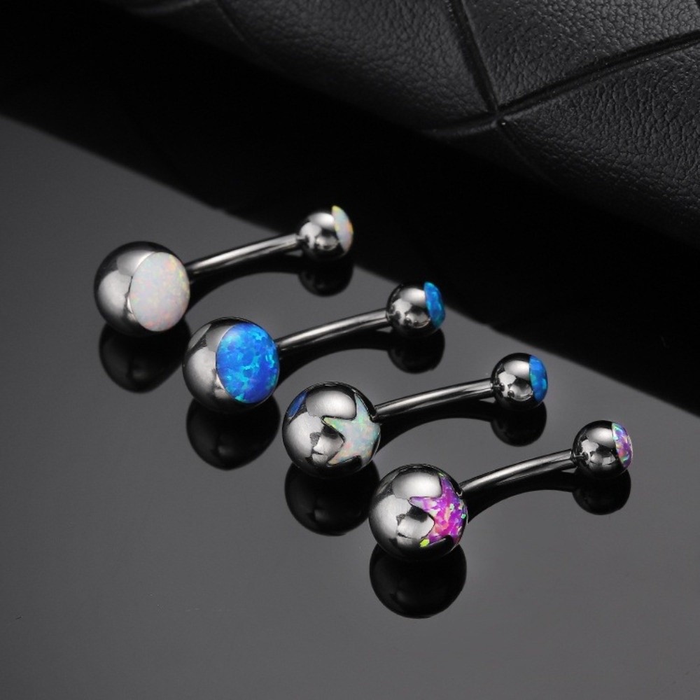 Fashion Titanium Material Bell - Body Jewelry Belly Button Rings review and price