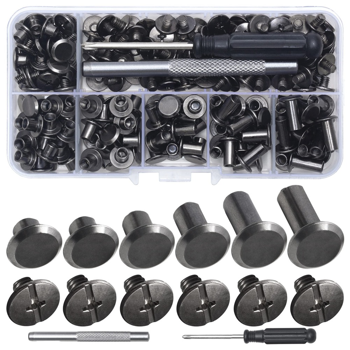 Chicago Screw Leather Rivets A - Body Jewelry Chicago review and price