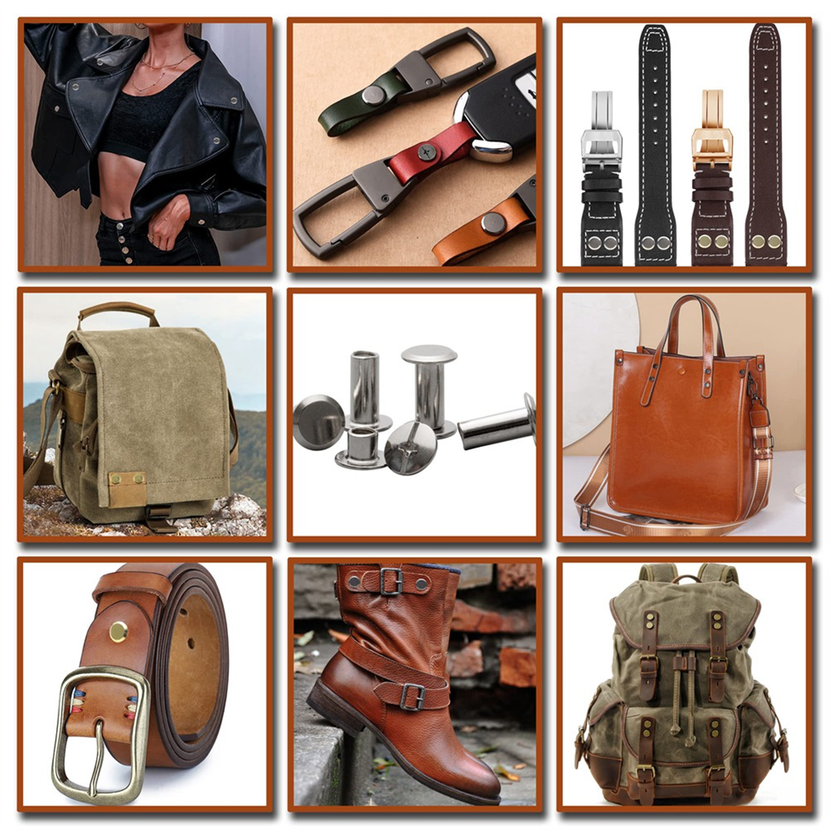 Chicago Screw Leather Rivets A - Body Jewelry Chicago review and price