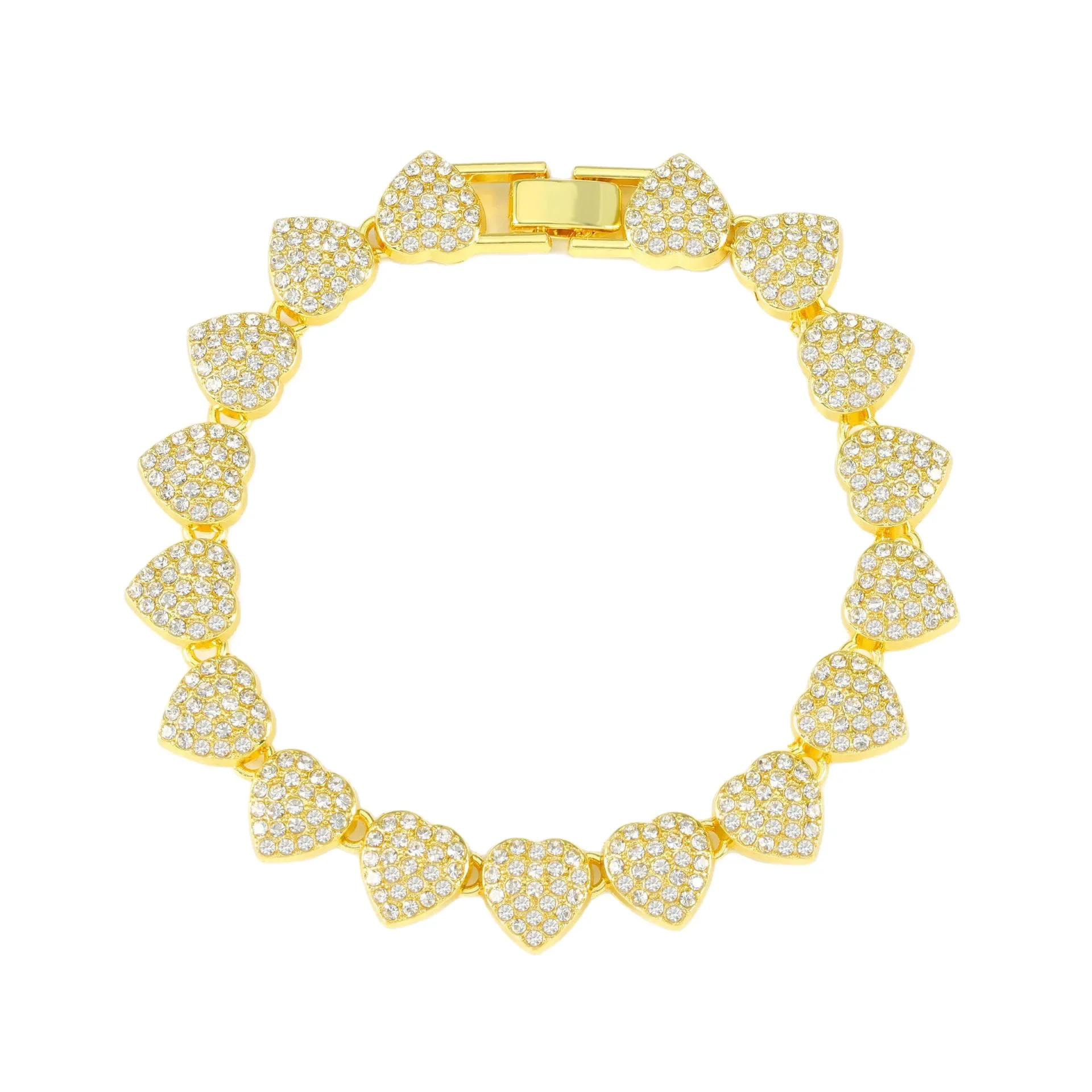 45CM New Hip Hop Tennis Chain  - Body Jewelry Necklace review and price