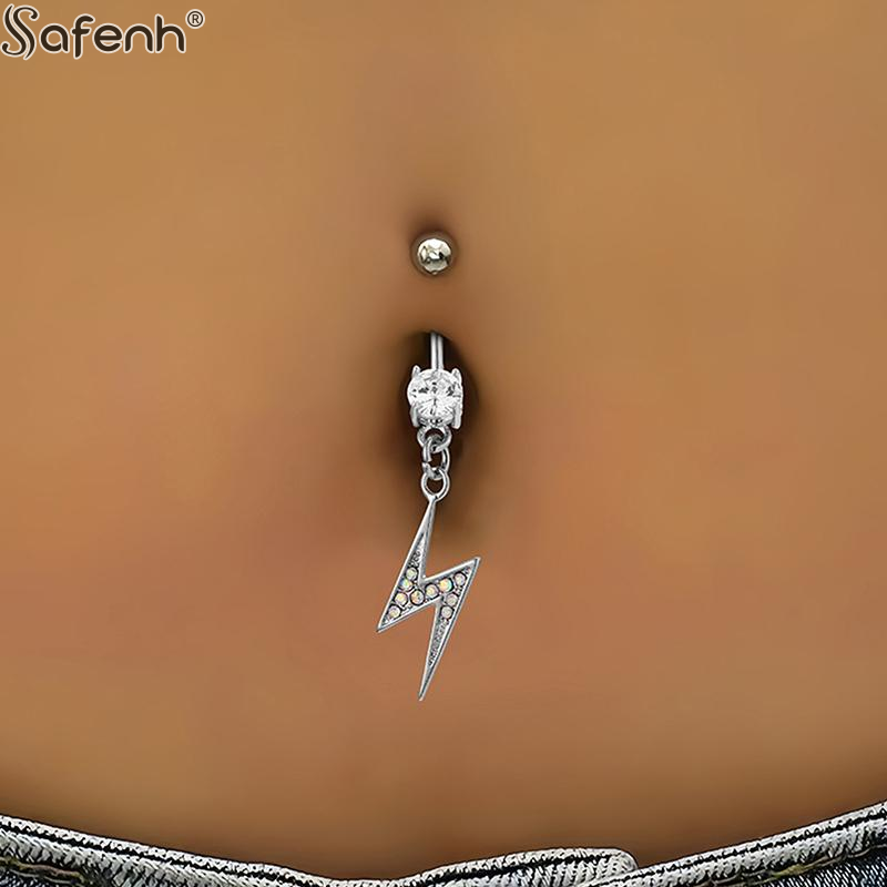 1pc High Quality Copper New Na - Body Jewelry Belly Button Rings review and price