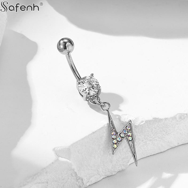 1pc High Quality Copper New Na - Body Jewelry Belly Button Rings review and price
