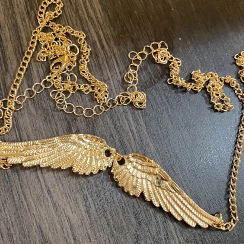 Double Layer Wings Angel Waist - Body Jewelry Waist review and price