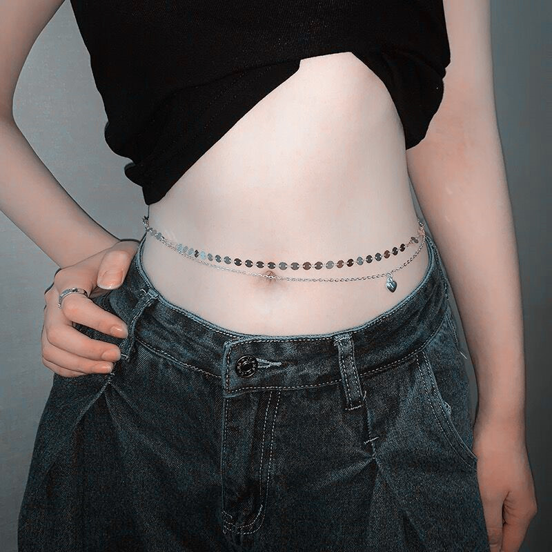 Fashion Simple Double Layer Be - Body Jewelry Beach review and price