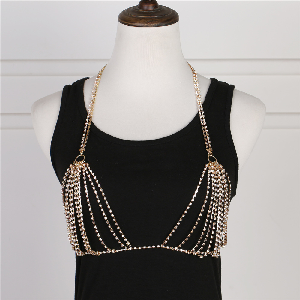 Summer Sexy Shiny Crystal Rhin - Body Jewelry Necklace review and price