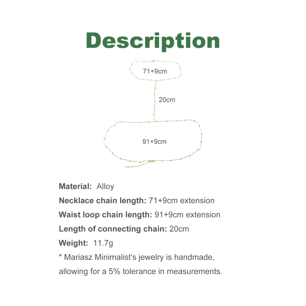 Sexy Belly Chain Beads Adjusta - Body Jewelry Waist review and price