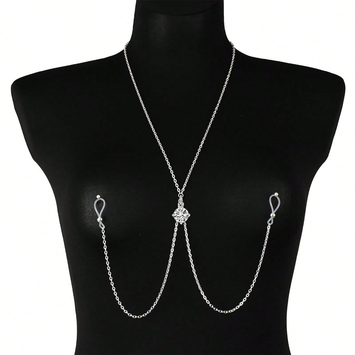 Nipple Jewelry Chain Non Pierc - Body Jewelry Necklace review and price