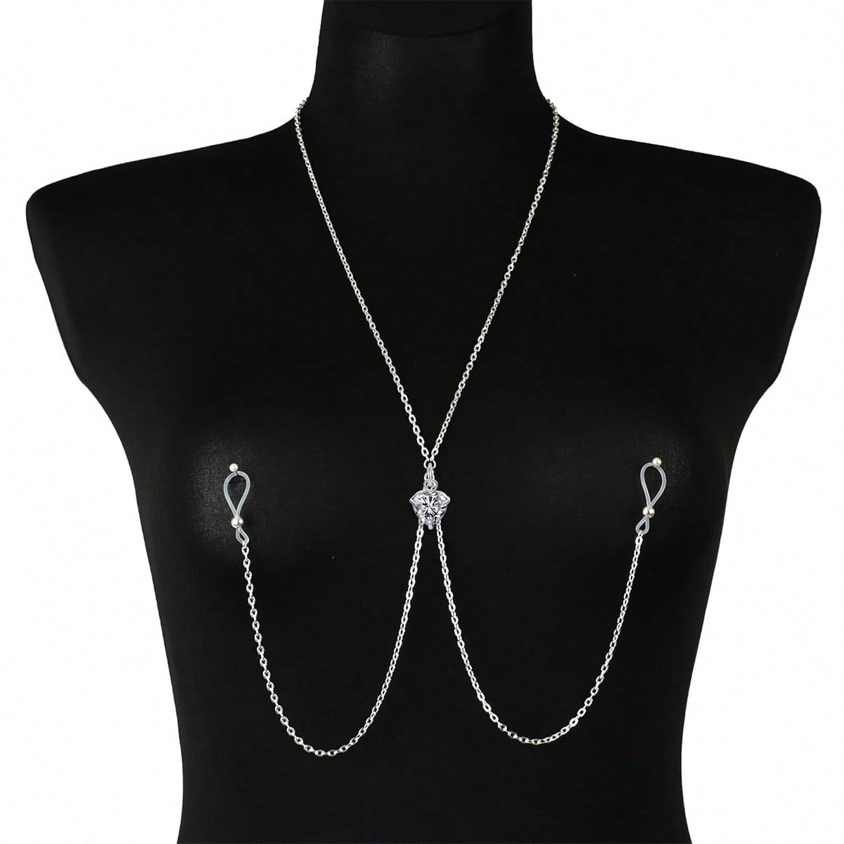 Nipple Jewelry Chain Non Pierc - Body Jewelry Necklace review and price